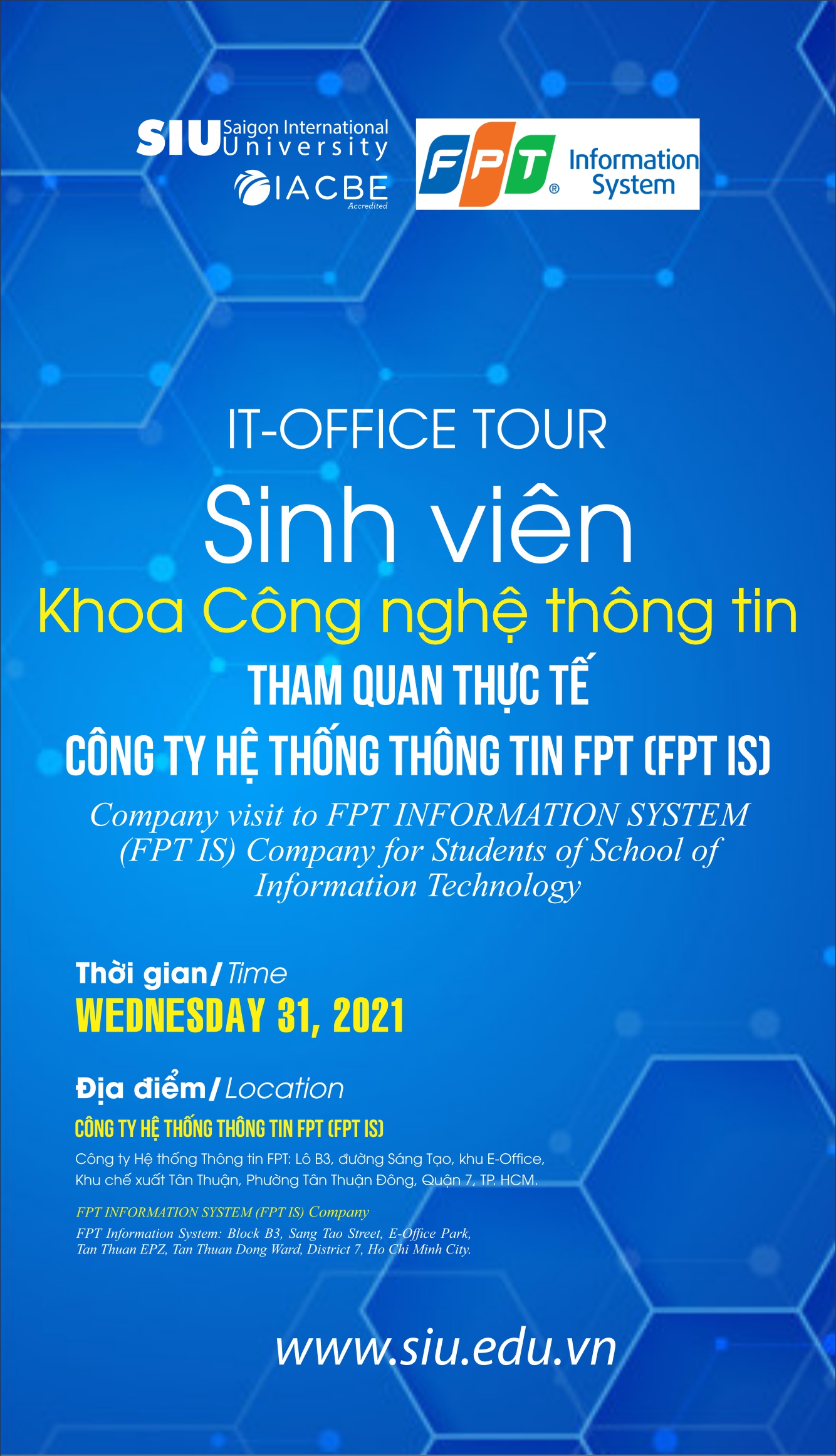 Tham quan thực tế công ty Hệ thống Thông tin FPT (FPT IS)