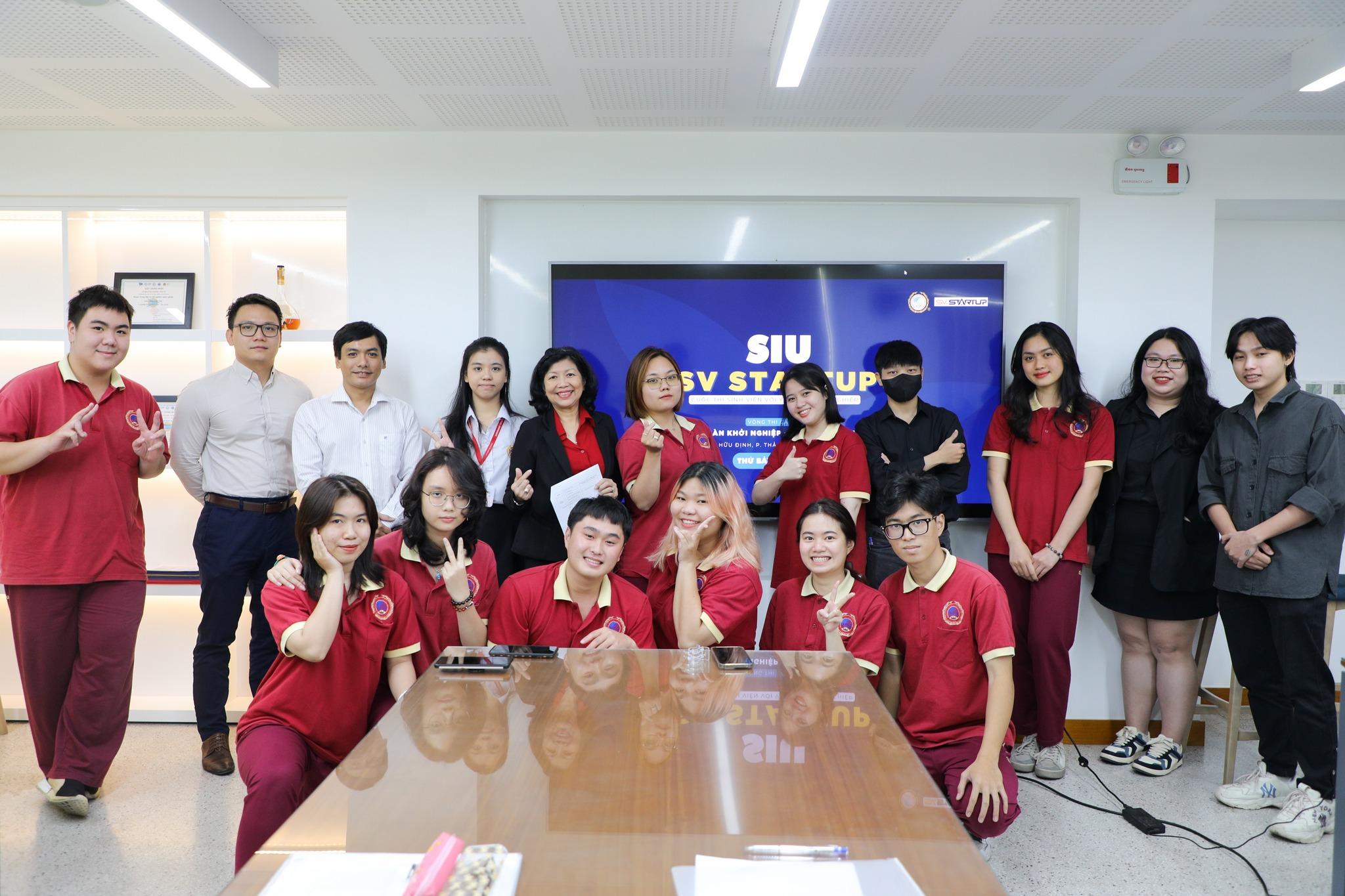 Dự án khởi nghiệp của sinh viên SIU vào Chung kết Cuộc thi SV_STARTUP