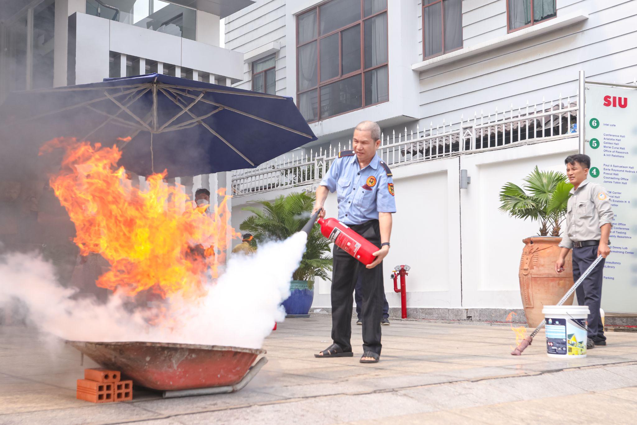 Tập huấn diễn tập phòng cháy chữa cháy và cứu hộ cứu nạn